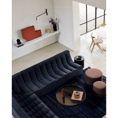Aged Mirror Tray - Black