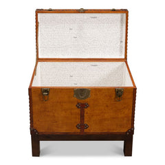 Abilene Leather Box with Stand