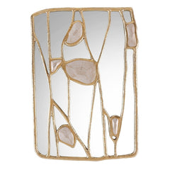 Adorned Branches Mirror, Gold