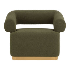 Aggie Swivel Lounge Chair - Copenhagen Olive