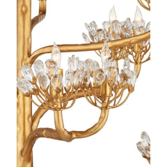 Agave Americana Gold Chandelier