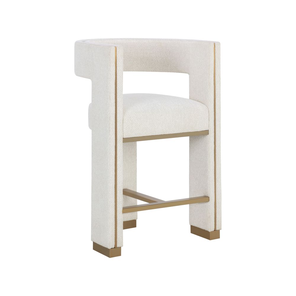 Adamina Counter Stool - Rhea Light Barley