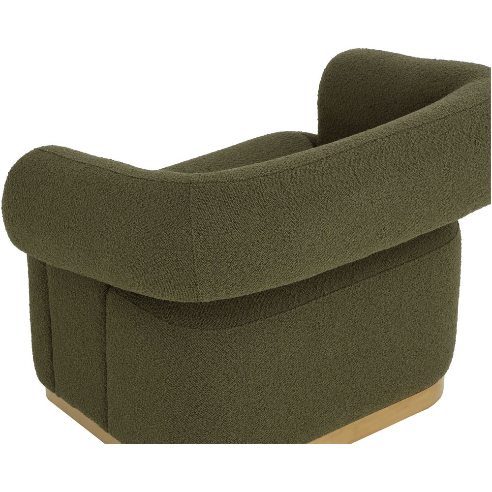 Aggie Swivel Lounge Chair - Copenhagen Olive
