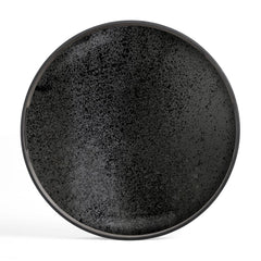 Aged Mirror Tray - Black