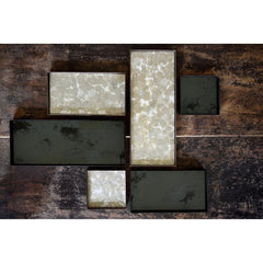 Aged Valet Tray - Black
