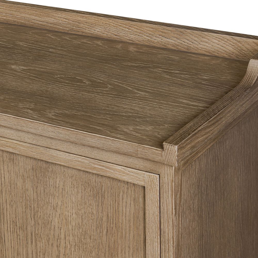 Adley Sideboard - Weathered Washed Oak Veneer