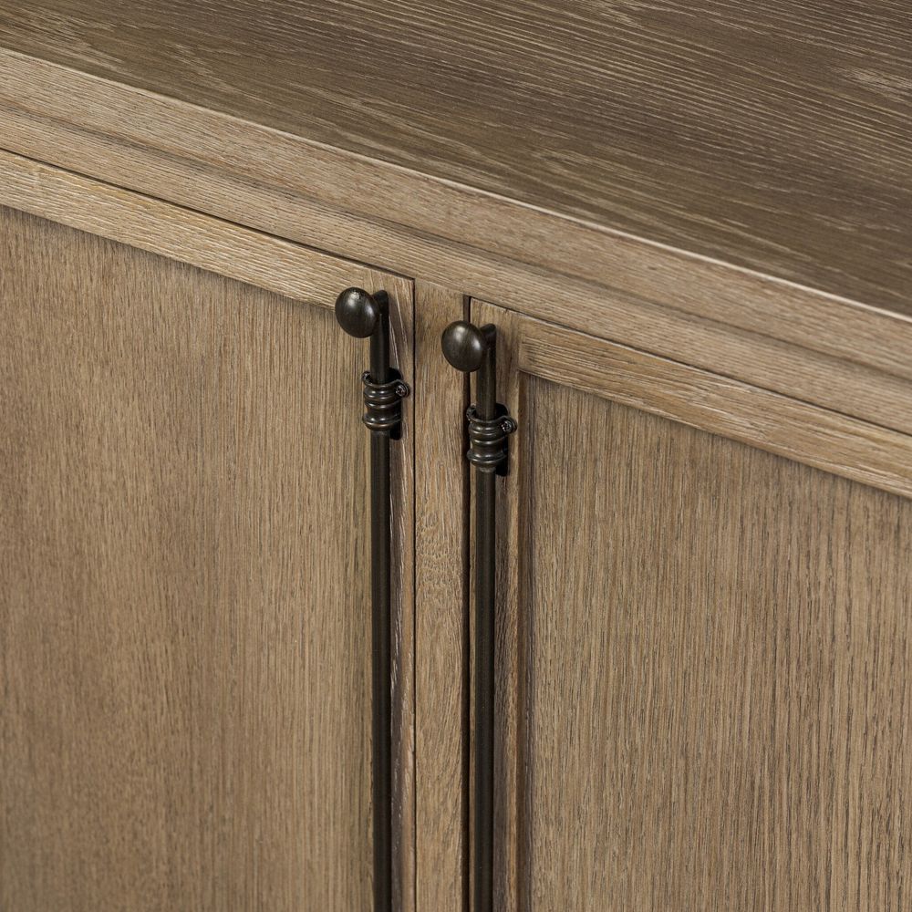 Adley Sideboard - Weathered Washed Oak Veneer