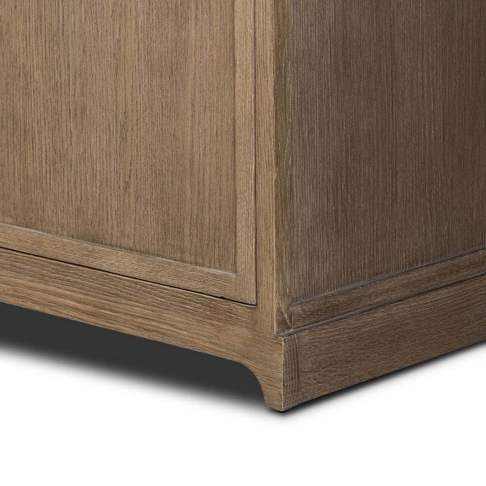 Adley Sideboard - Weathered Washed Oak Veneer