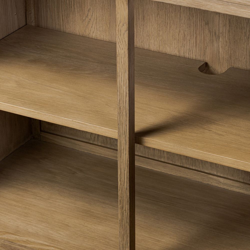 Adley Sideboard - Weathered Washed Oak Veneer
