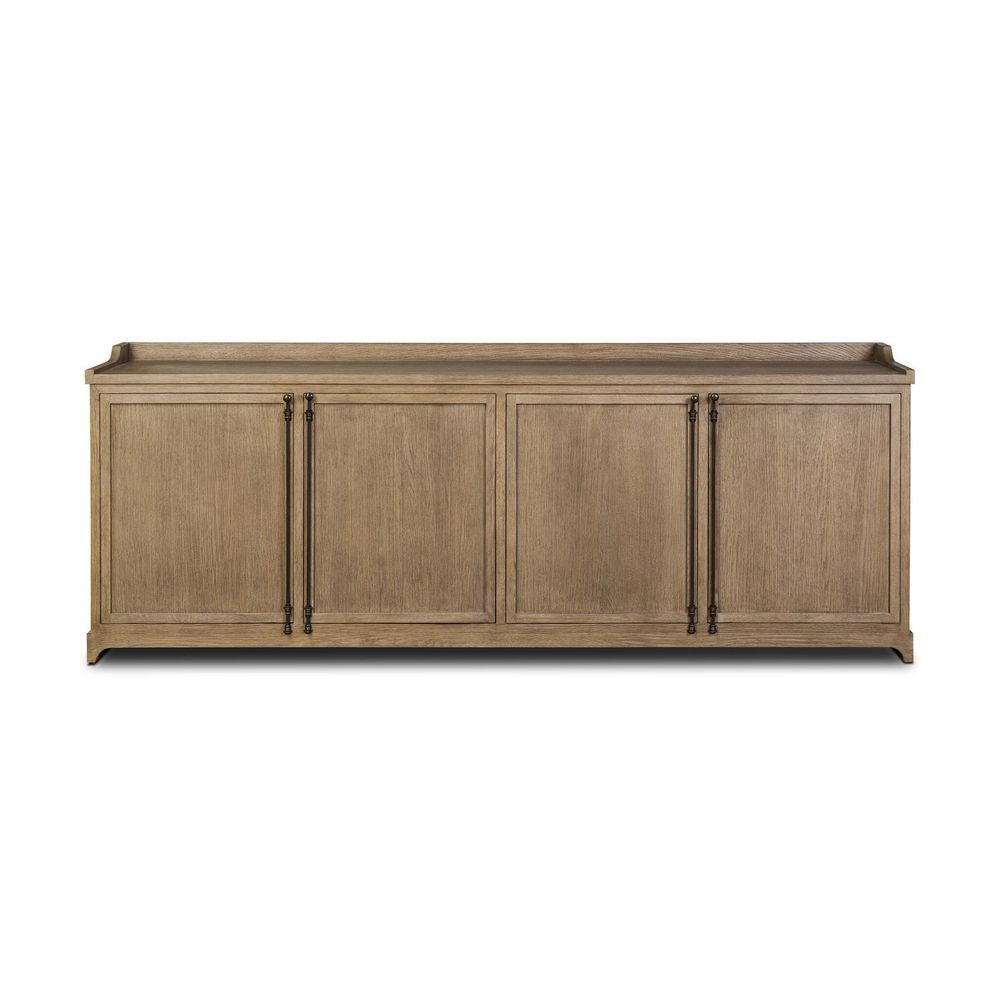 Adley Sideboard - Weathered Washed Oak Veneer