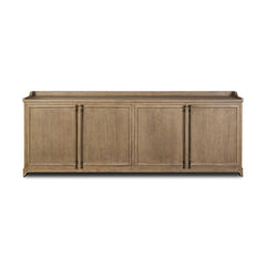 Adley Sideboard - Weathered Washed Oak Veneer