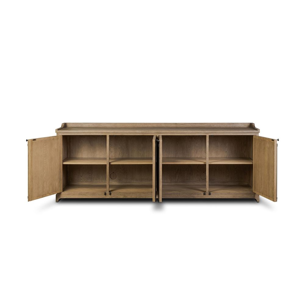 Adley Sideboard - Weathered Washed Oak Veneer