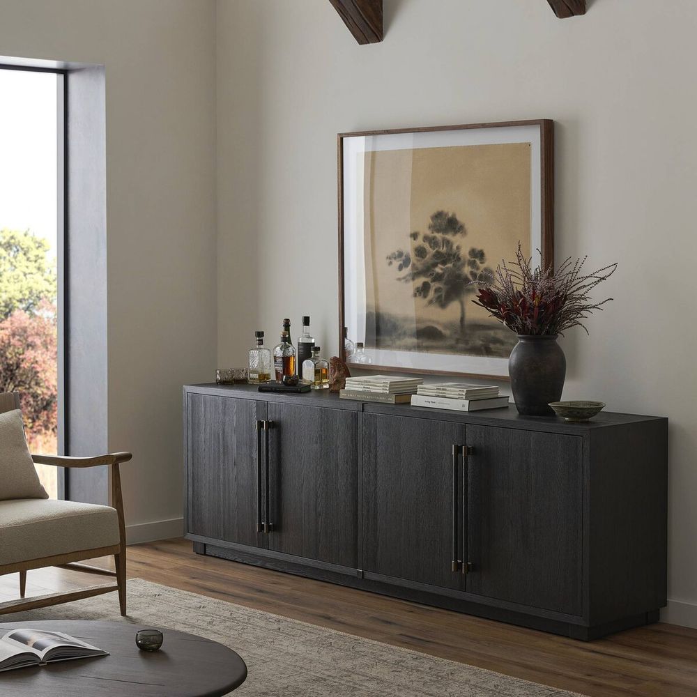 Adolfo Sideboard-Modern Black Ash