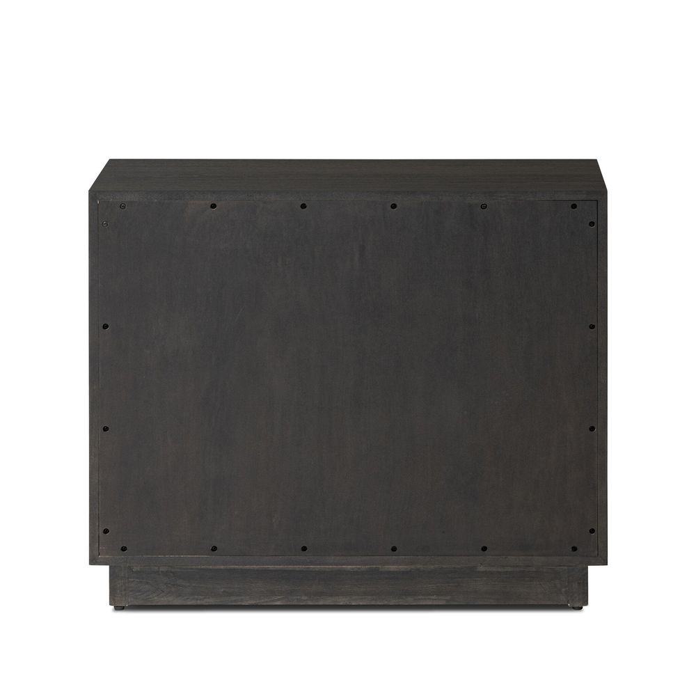Adolfo Nightstand - Modern Black Ash