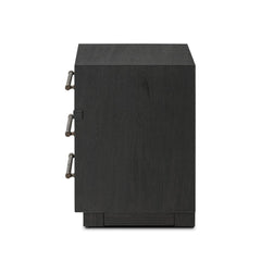 Adolfo Nightstand - Modern Black Ash