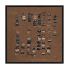 Adobe By Jamie Beckwith - 48"X48" - Black Maple