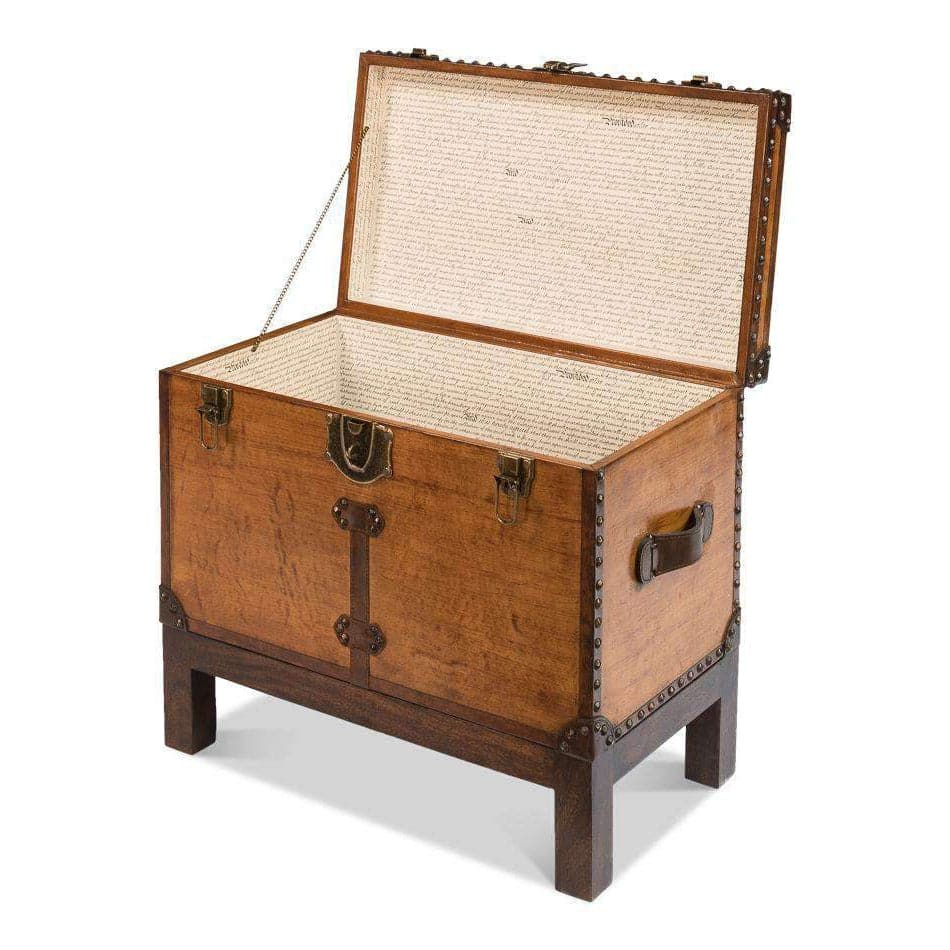 Abilene Leather Box with Stand