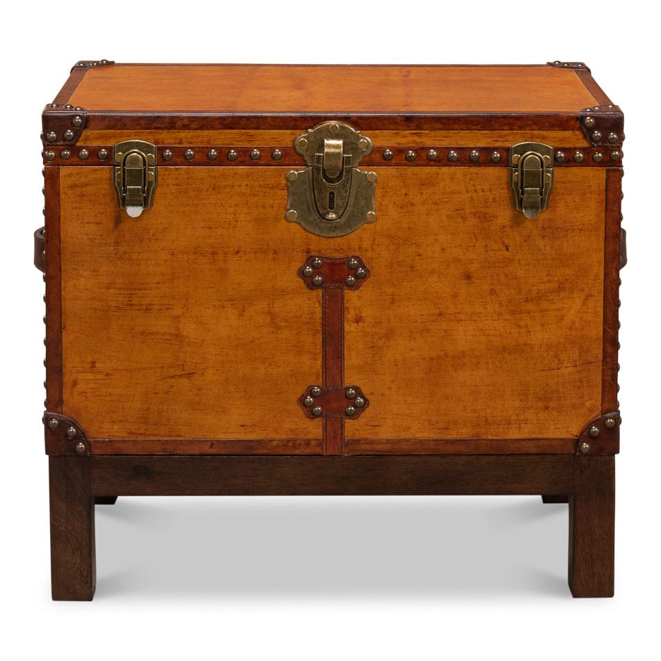 Abilene Leather Box with Stand