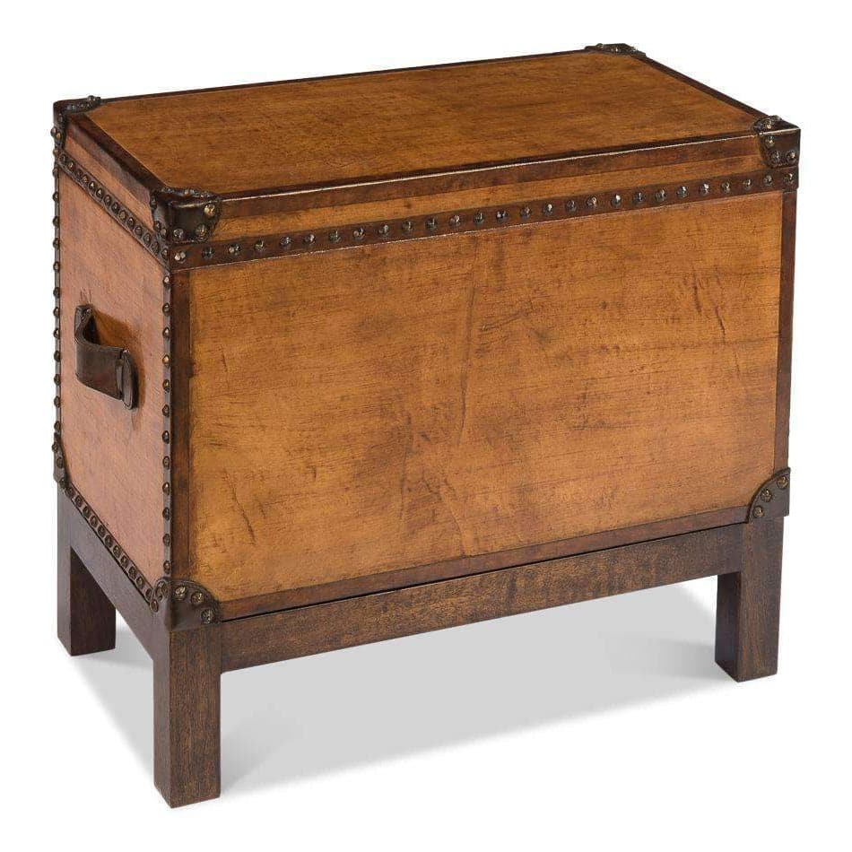 Abilene Leather Box with Stand