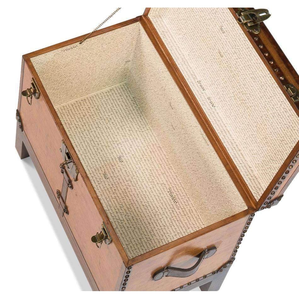 Abilene Leather Box with Stand