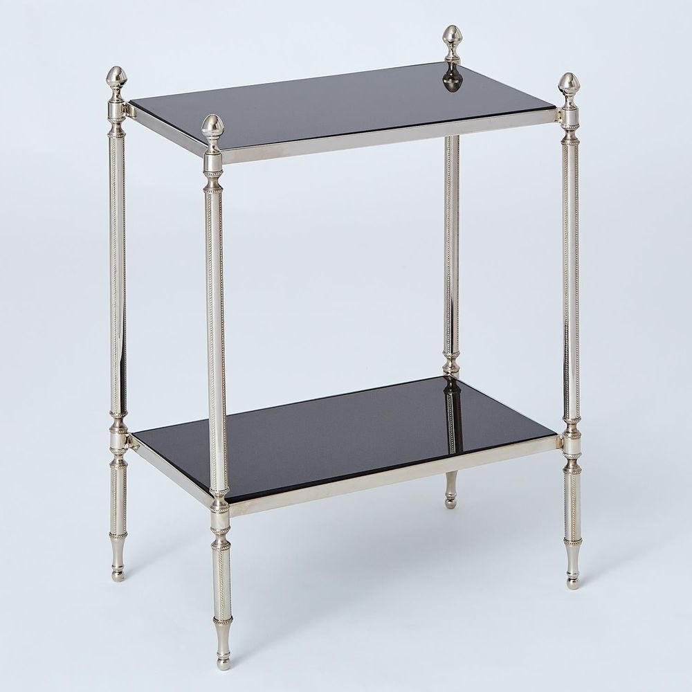 Acorn Side Table-Nickel