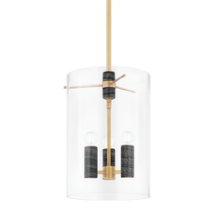 Adonis Lantern - Vintage Brass 3 Lights