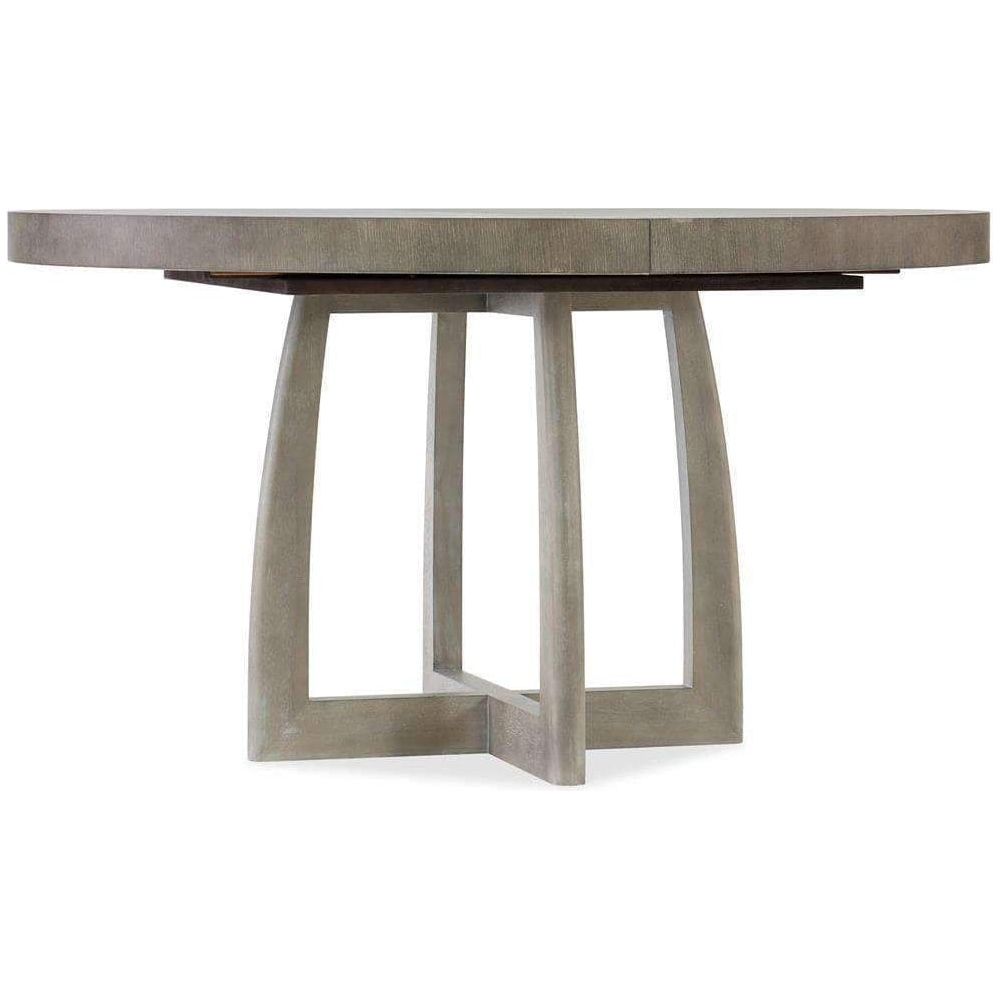 Affinity 48" Round Extension Dining Table with 1 x 18" Leaf - Open Box