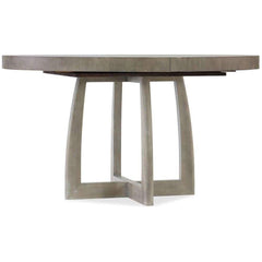 Affinity 48" Round Extension Dining Table with 1 x 18" Leaf - Open Box