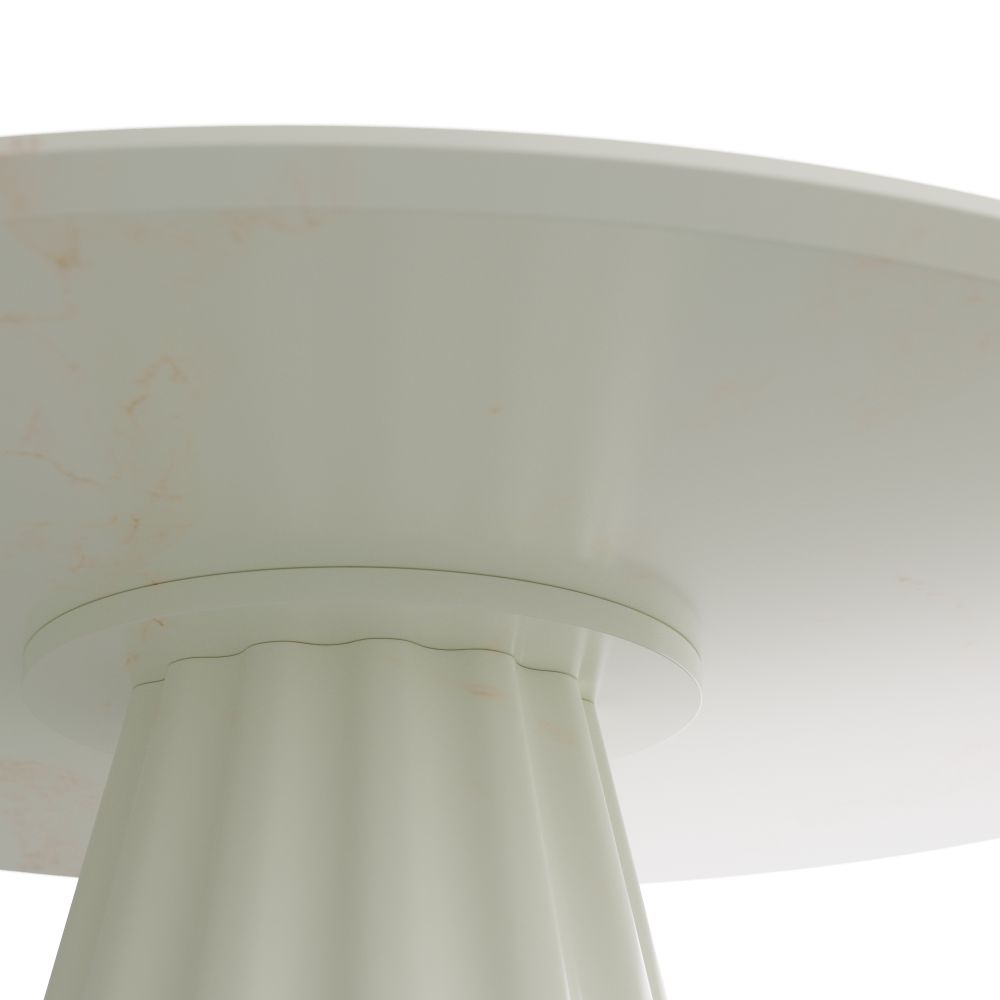 Aegea Entry Table - White