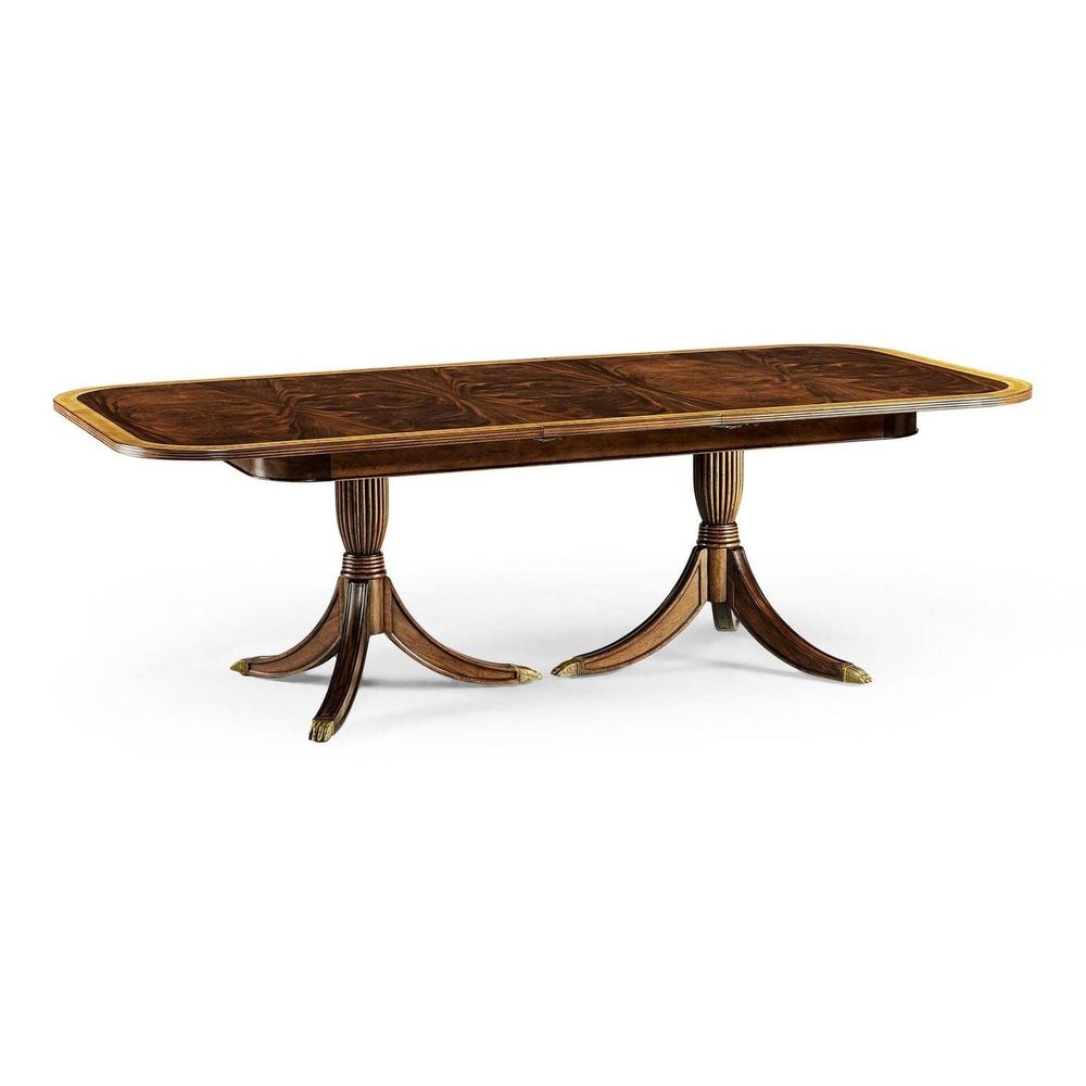 75" Regency Mahogany Extending Dining Table