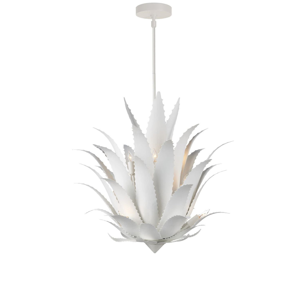 Agave White Chandelier