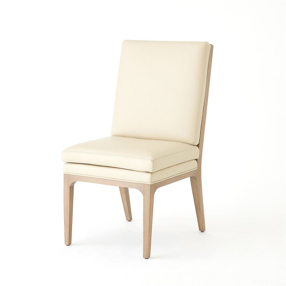 Abbott Dining Chair - Taupe Leather