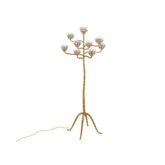 Agave Americana Gold Floor Lamp