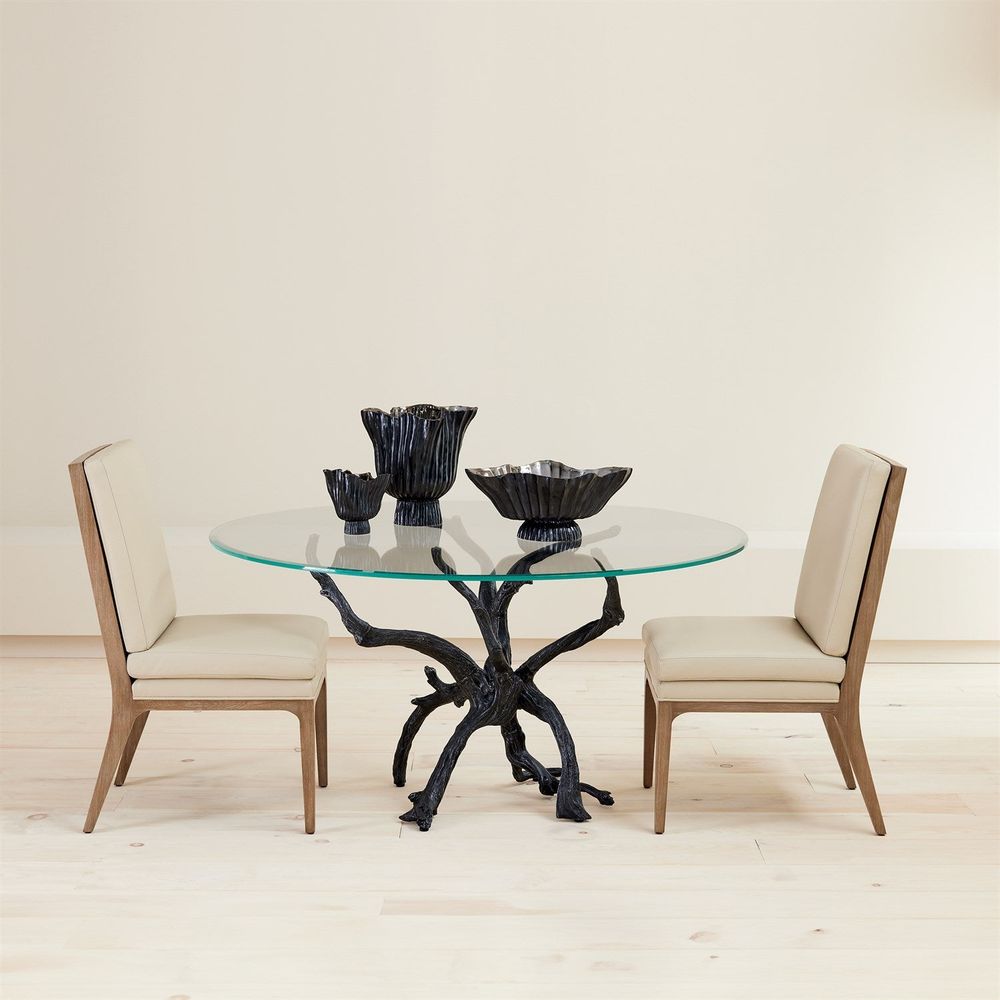 Abbott Dining Chair - Taupe Leather