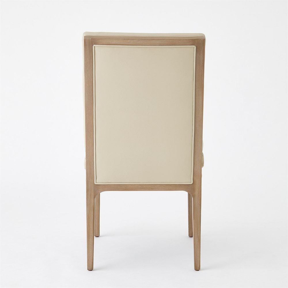Abbott Dining Chair - Taupe Leather