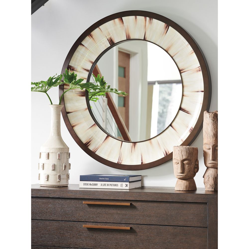 Academy Round Mirror - Corniche