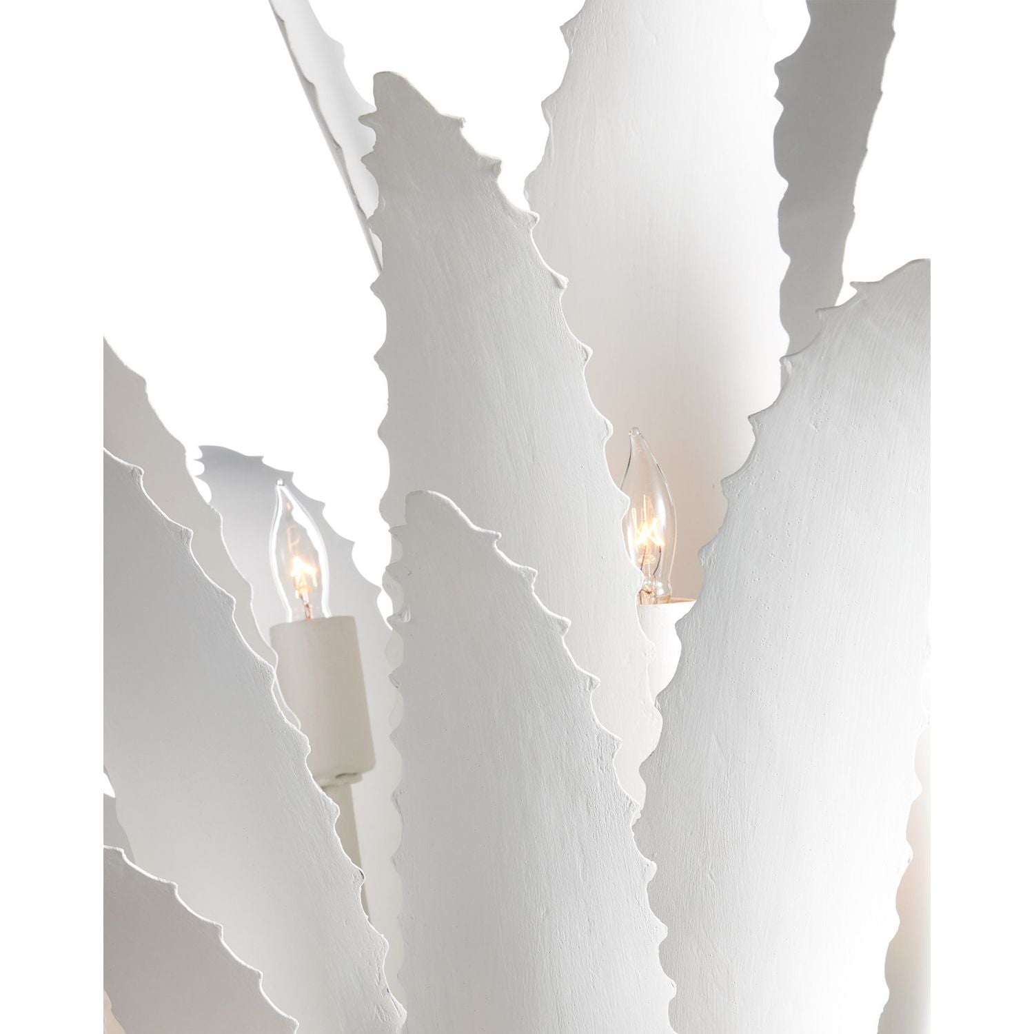 Agave White Chandelier