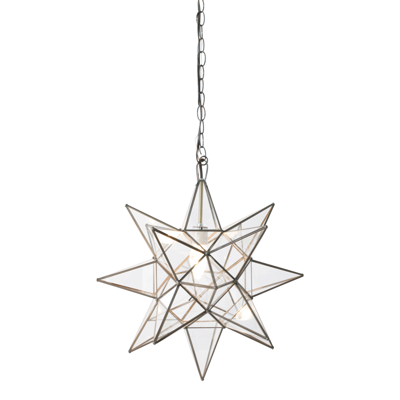 Acs - 20" X-Large Clear Star - Wired