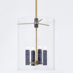 Adonis Lantern - Vintage Brass 4 Lights