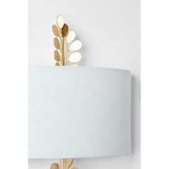 Adrienne Wall Sconce - Vintage Gold Leaf