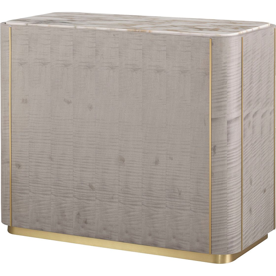 38" Wide 6 Drawer Credenza