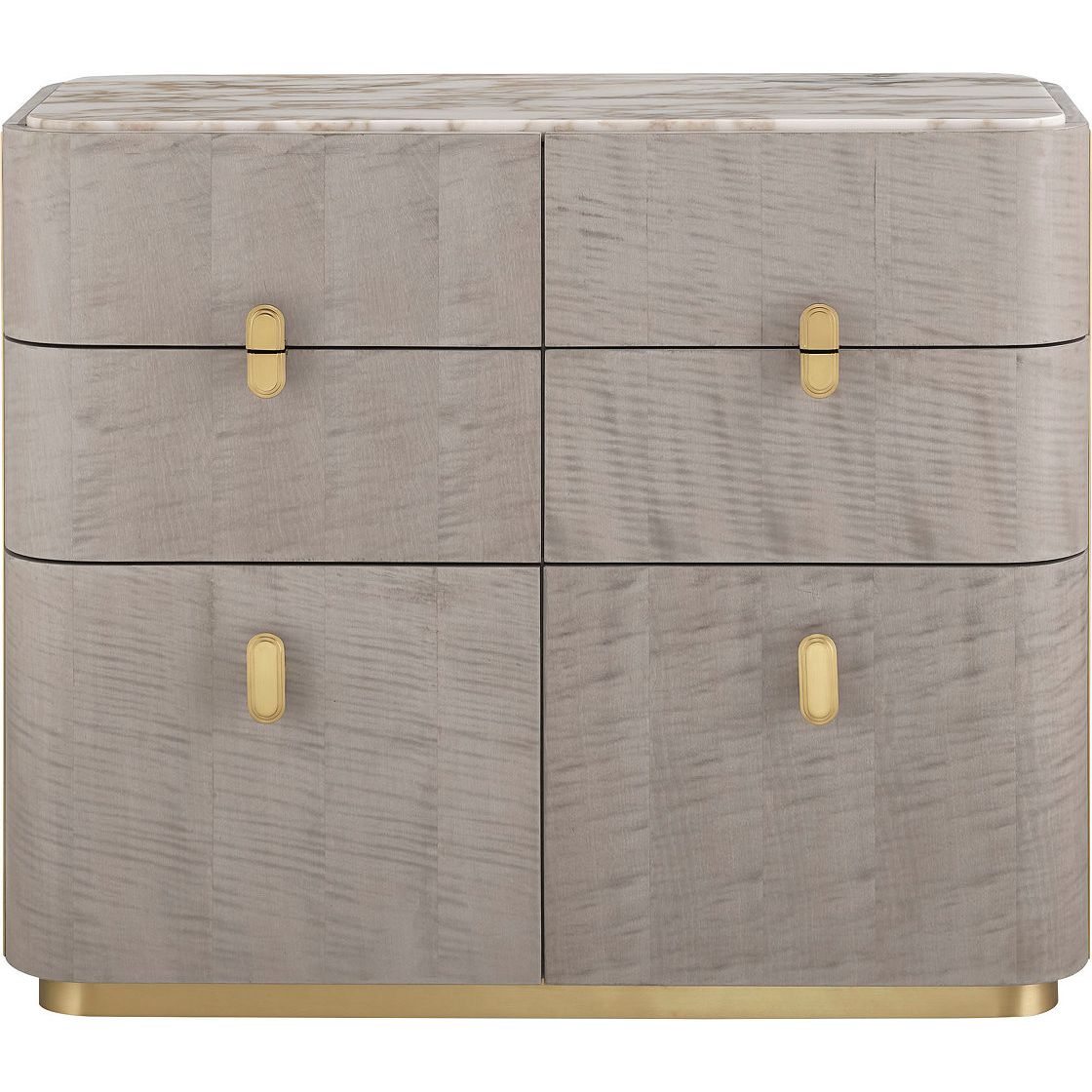 38" Wide 6 Drawer Credenza