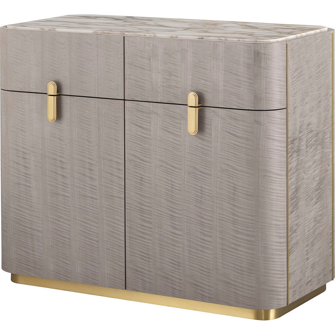 38" Wide 2 Door Credenza