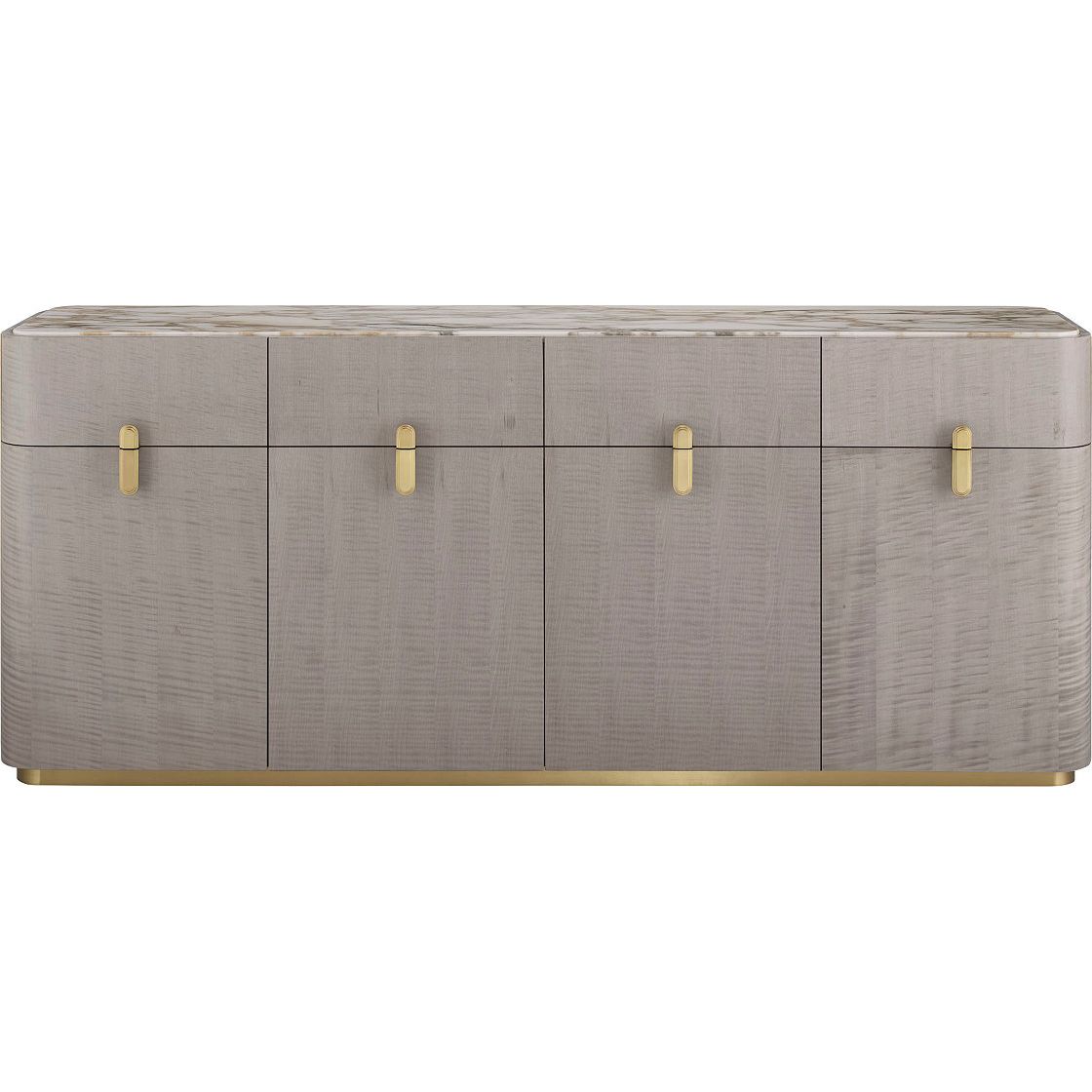 72" Wide 4 Door Credenza