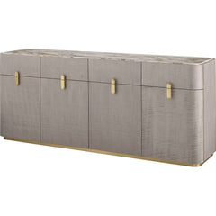 72" Wide 4 Door Credenza