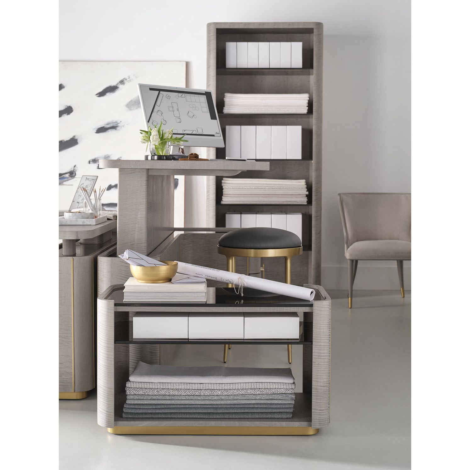 36" Wide Low Bookcase