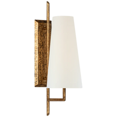 Addison Large Lone Sculpted Sconce - Gild