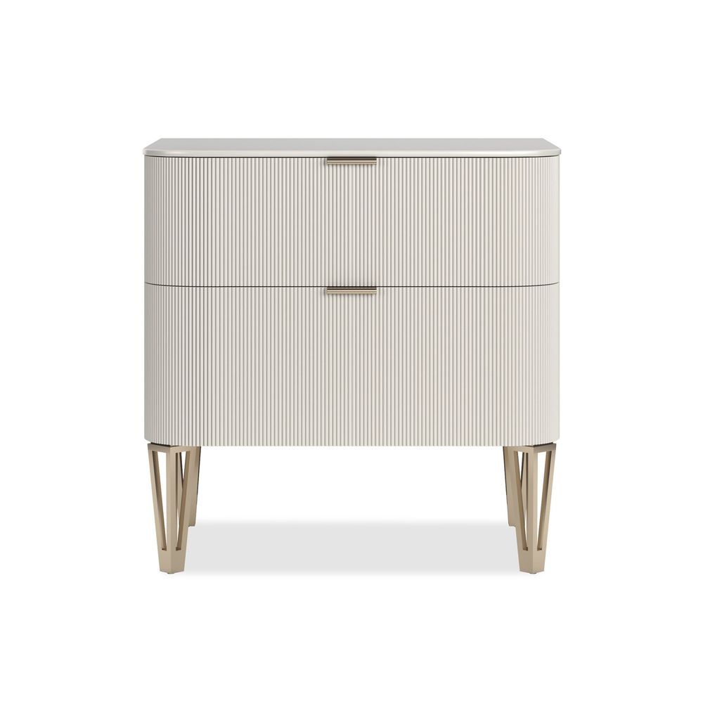 Adore 26 Nightstand - Matte Pearl