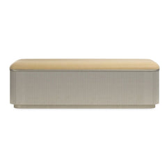 Adoration Bed Bench - Silver