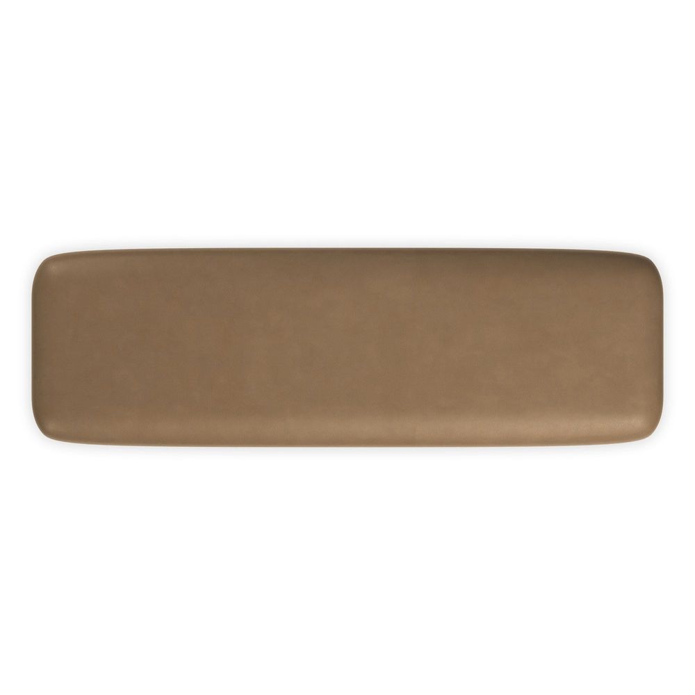 Adoration Fluted Storage Bench with Leather Seat